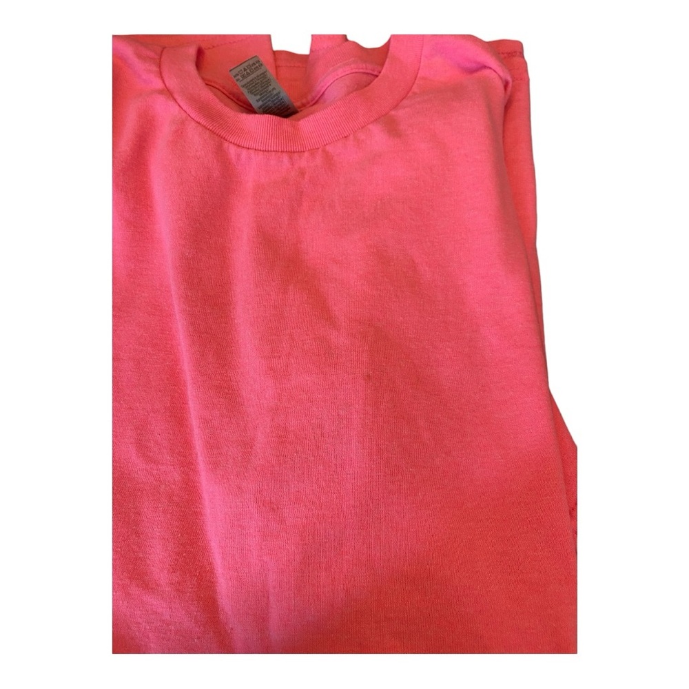 Vibrant pink women’s tee shirt sz large - Picture 5 of 5